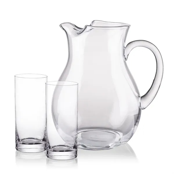 The Montclair Pitcher & Beverage Glasses Set is designed for effortless... from ASI 84592 St Regis Group