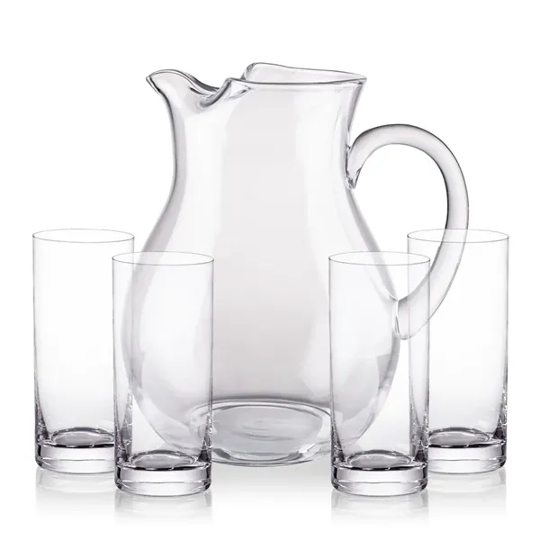 The Montclair Pitcher & Beverage Glasses Set is designed for effortless... from ASI 84592 St Regis Group