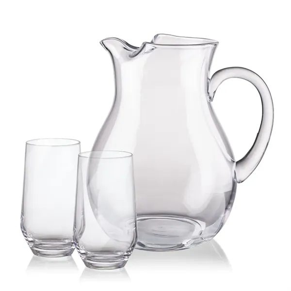 The Montclair Pitcher & Beverage Glasses Set is designed for effortless... from ASI 84592 St Regis Group
