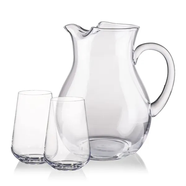 The Montclair Pitcher & Beverage Glasses Set is designed for effortless... from ASI 84592 St Regis Group