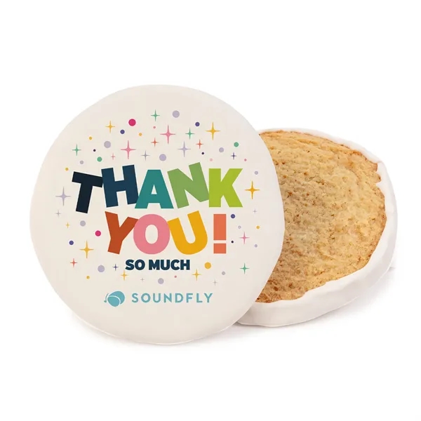 3" Iced Full Color Vanilla Cookie- Circle... from ASI 44900 NC Custom (CI/Lanco) / Chocolate Inn