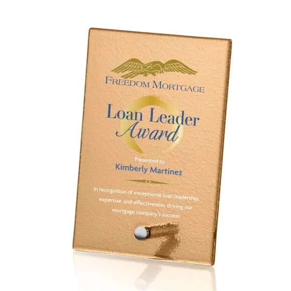 Atchison Russet Rectangle VividPrint™ Award - Silver... from ASI 84592 St Regis Group / St Regis