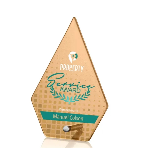 The budget-busting Atchison awards feature an elegantly russet-colored frosted ice-textured back... from ASI 84592 St Regis Group / St Regis