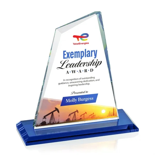 Our extraordinary beveled Starfire Summit VividPrint™ award is combined with optical... from ASI 84592 St Regis Group / St Regis