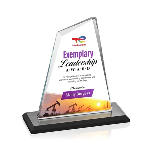 Our extraordinary beveled Starfire Summit VividPrint™ award is combined with optical... from ASI 84592 St Regis Group / St Regis