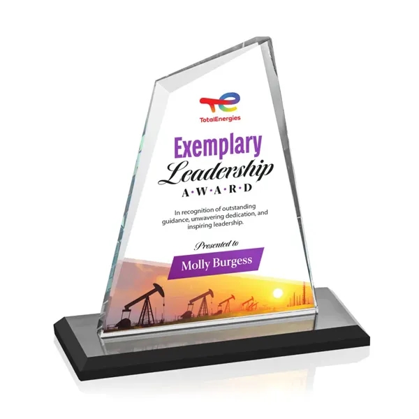 Our extraordinary beveled Starfire Summit VividPrint™ award is combined with optical... from ASI 84592 St Regis Group / St Regis