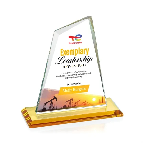 Our extraordinary beveled Starfire Summit VividPrint™ award is combined with optical... from ASI 84592 St Regis Group / St Regis