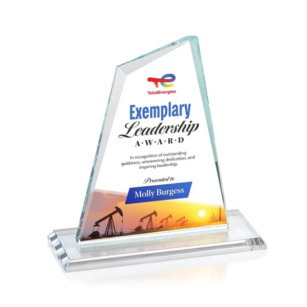 Our extraordinary beveled Starfire Summit VividPrint™ award is combined with optical... from ASI 84592 St Regis Group / St Regis