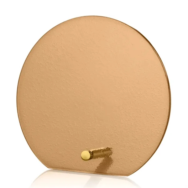 The budget busting Atchison awards feature an elegantly russet-colored frosted ice... from ASI 84592 St Regis Group / St Regis