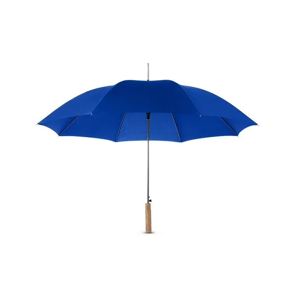Stick umbrella with a 210T pongee canopy, steel shaft, ribs, wood... from ASI 79530 Prime Line
