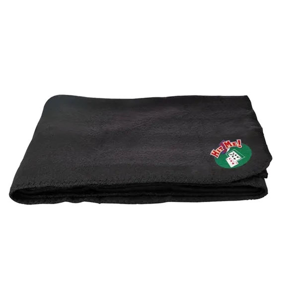 50" x 60" Polyester fleece blanket with embroidery.... from ASI 79530 Prime Line