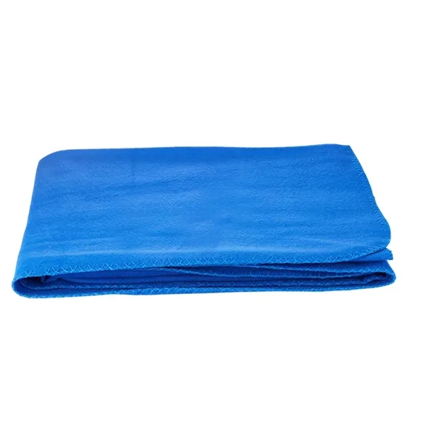 50" x 60" Polyester fleece blanket with embroidery.... from ASI 79530 Prime Line