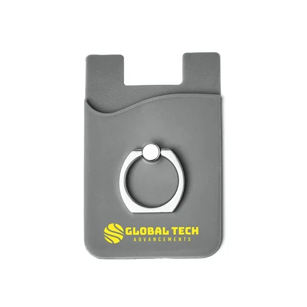 2.25" x 3.5" x 0.375" silicone and zinc alloy ring-style phone... from ASI 79530 Prime Line