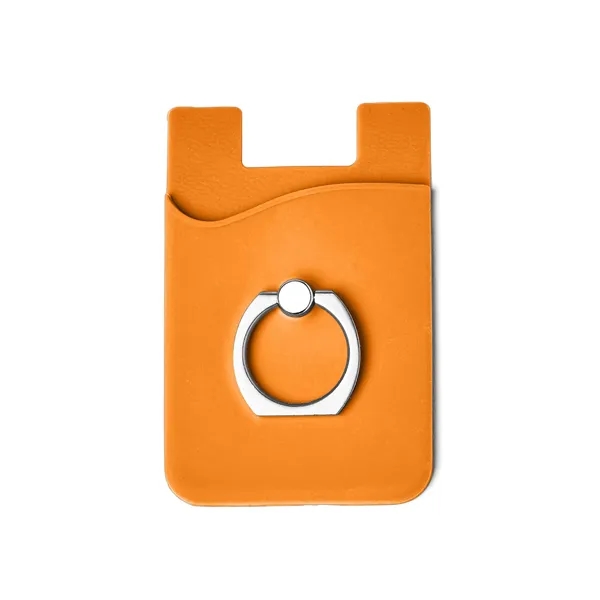 2.25" x 3.5" x 0.375" silicone and zinc alloy ring-style phone... from ASI 79530 Prime Line