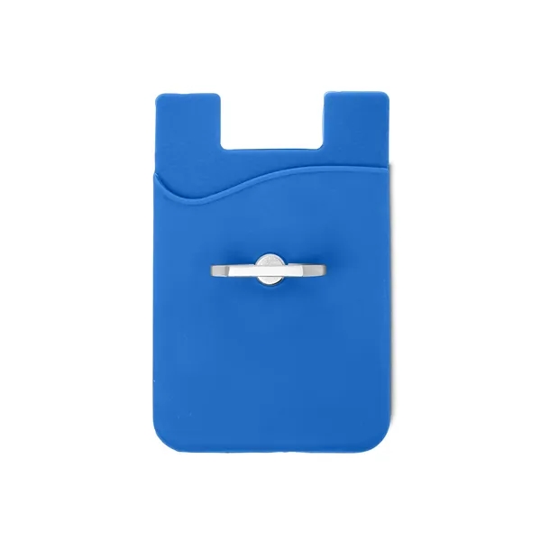 2.25" x 3.5" x 0.375" silicone and zinc alloy ring-style phone... from ASI 79530 Prime Line