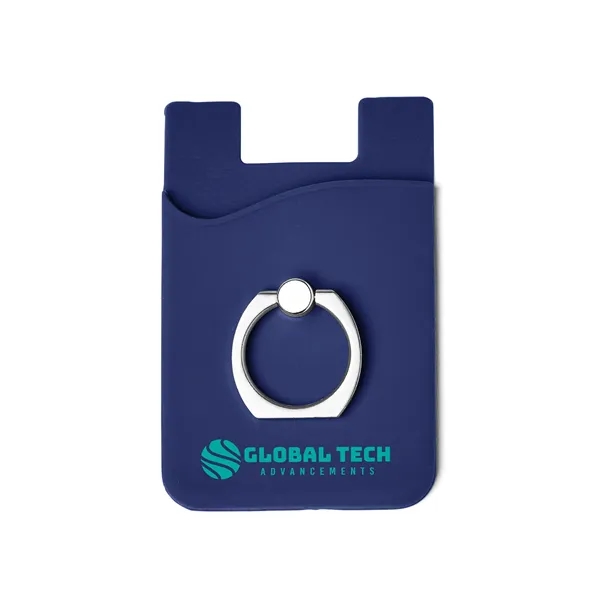 2.25" x 3.5" x 0.375" silicone and zinc alloy ring-style phone... from ASI 79530 Prime Line