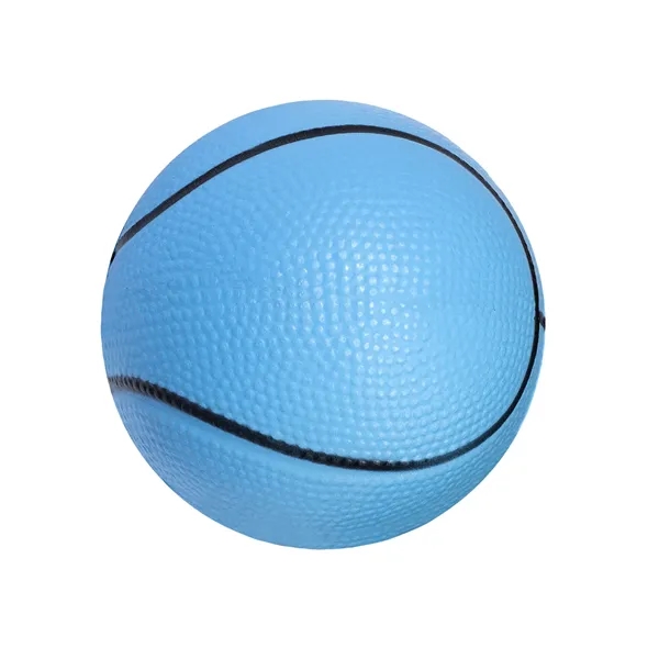 Basketball shaped stress reliever made of polyurethane foam; customization included.... from ASI 79530 Prime Line