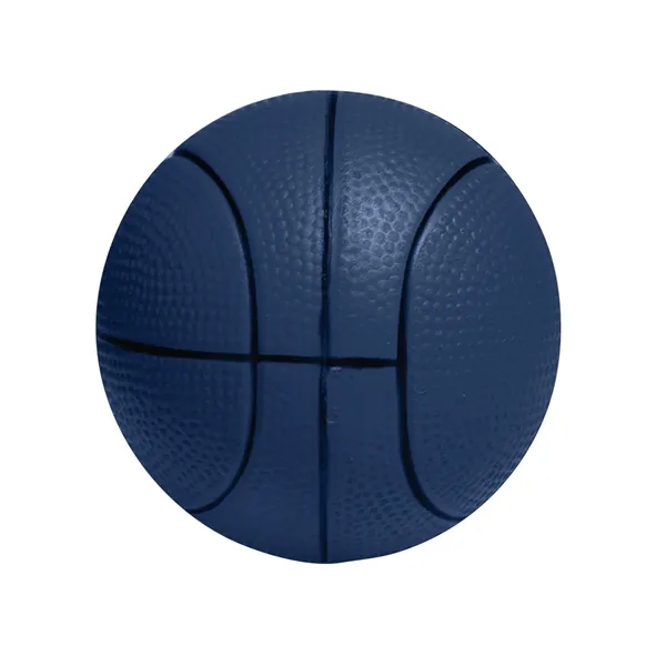 Basketball shaped stress reliever made of polyurethane foam; customization included.... from ASI 79530 Prime Line