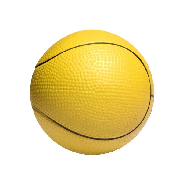 Basketball shaped stress reliever made of polyurethane foam; customization included.... from ASI 79530 Prime Line