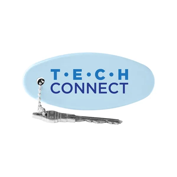 3.15" x 1.38" x .78" polyurethane foam floating keychain with 2.36"... from ASI 79530 Prime Line