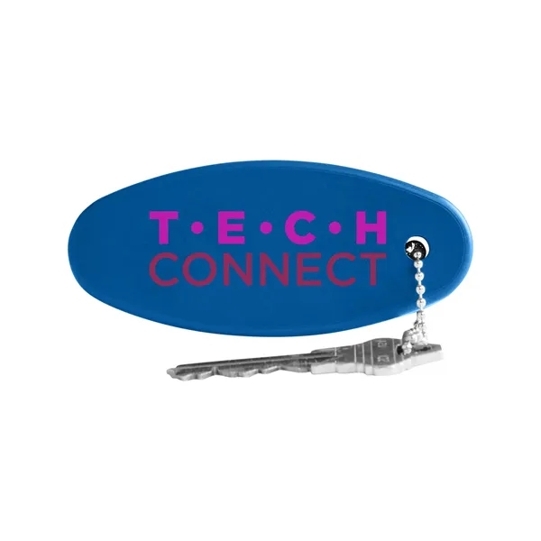 3.15" x 1.38" x .78" polyurethane foam floating keychain with 2.36"... from ASI 79530 Prime Line