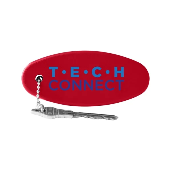 3.15" x 1.38" x .78" polyurethane foam floating keychain with 2.36"... from ASI 79530 Prime Line