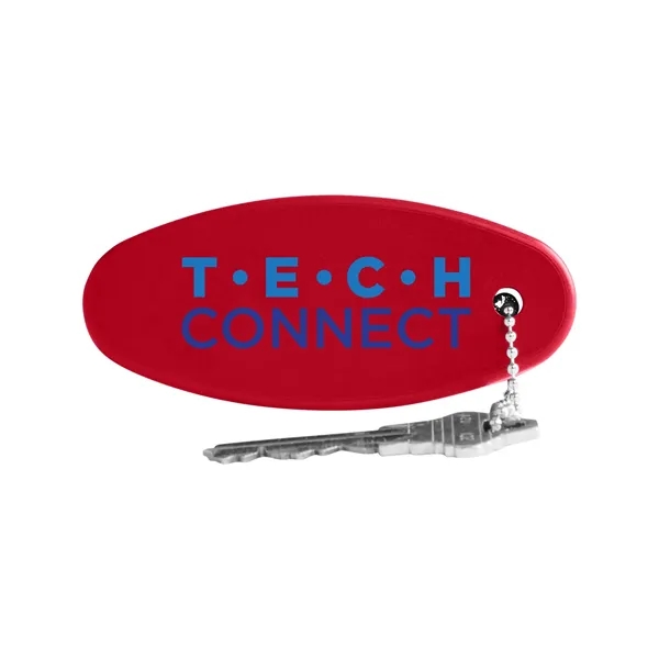 3.15" x 1.38" x .78" polyurethane foam floating keychain with 2.36"... from ASI 79530 Prime Line