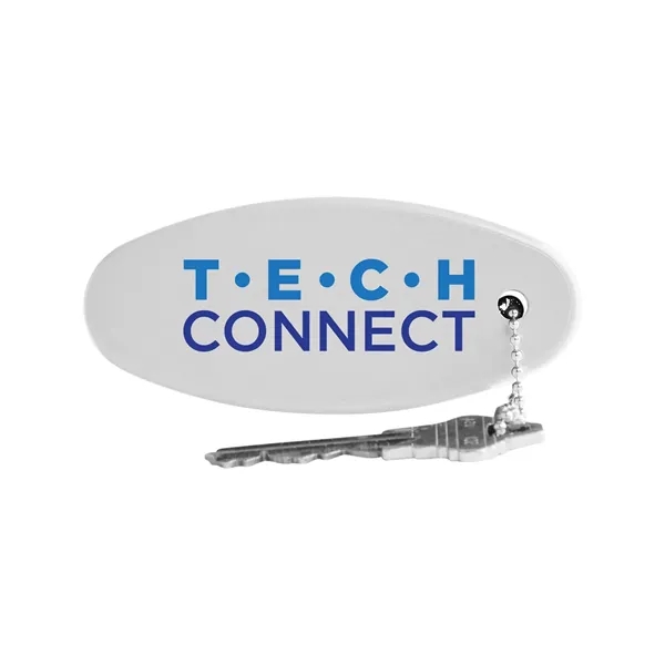 3.15" x 1.38" x .78" polyurethane foam floating keychain with 2.36"... from ASI 79530 Prime Line