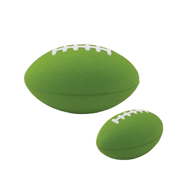 5" x 3" football shaped stress reliever made of polyurethane foam... from ASI 79530 Prime Line
