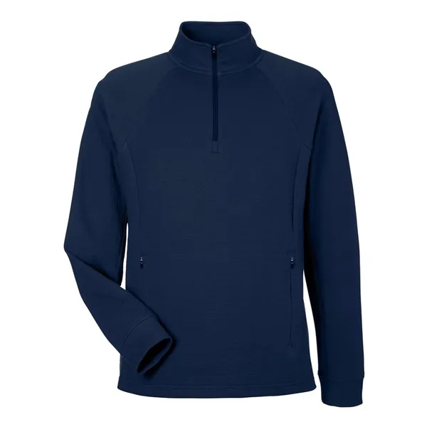 North End Rhythm Waffle Quarter-Zip Pullover... from ASI 84358 S&S Activewear