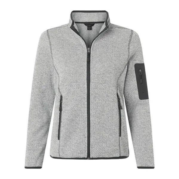 North End Women's Jasper Full-Zip Fleece Jacket... from ASI 84358 S&S Activewear