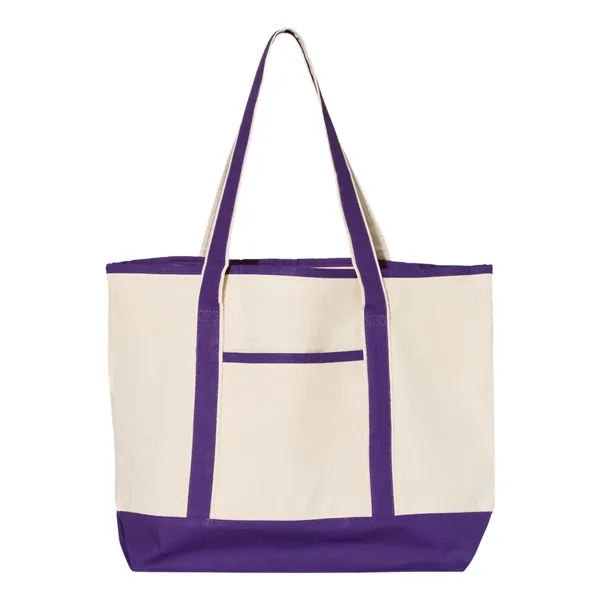 34.6L Large Canvas Deluxe Tote... from ASI 84358 S&S Activewear