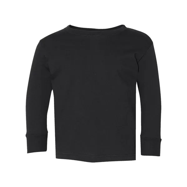 Rabbit Skins Fine Jersey Toddler Long Sleeve T-Shirt, blank.... from ASI 84358 S&S Activewear