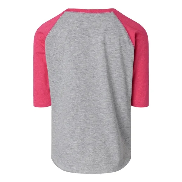 Rabbit Skins Fine Jersey Toddler 3/4 Sleeve Baseball T-Shirt, blank.... from ASI 84358 S&S Activewear