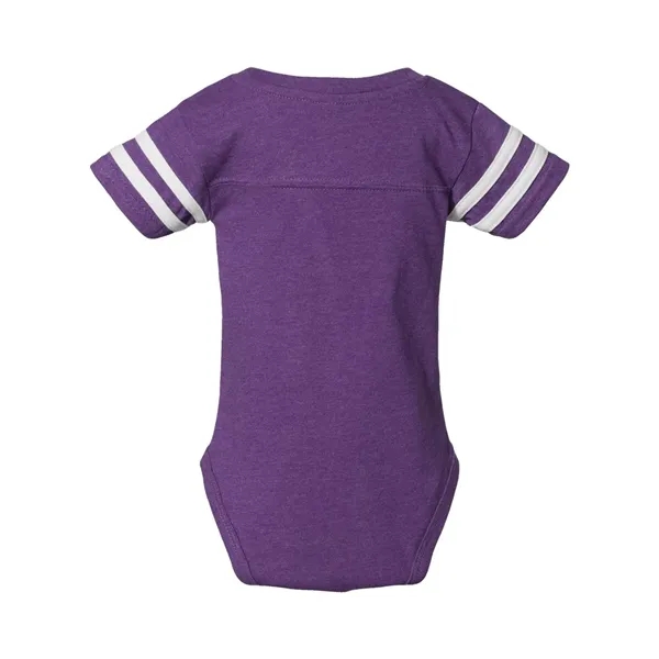 Football jersey bodysuit with 3-snap closure and EasyTear™ label.... from ASI 84358 S&S Activewear