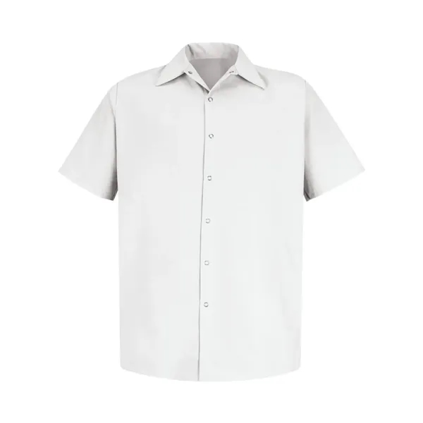 Short sleeve work shirt made of 65/35 polyester/cotton TouchTex™ II fabric.... from ASI 84358 S&S Activewear