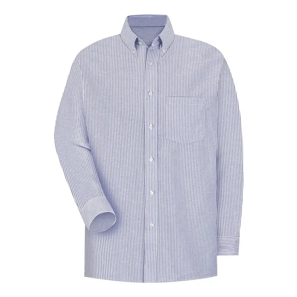 Oxford long sleeve dress shirt made of combed cotton / polyester... from ASI 84358 S&S Activewear