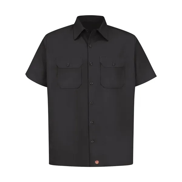 Utility short sleeve work shirt with soil release finish. Blank product.... from ASI 84358 S&S Activewear
