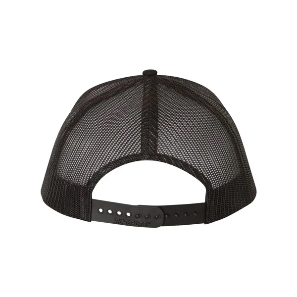 Trucker snapback cap made of polyester/cotton with a mesh back and... from ASI 84358 S&S Activewear