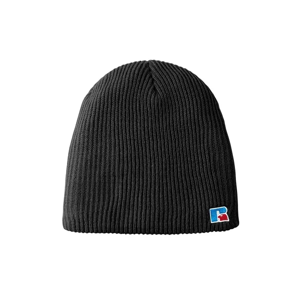Russell Athletic Core R Patch Beanie... from ASI 84358 S&S Activewear
