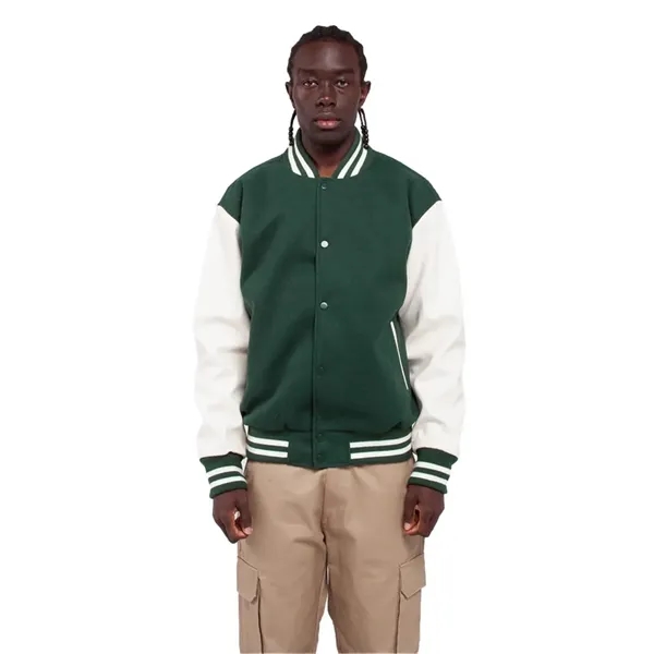 Shaka Wear Letterman Jacket... from ASI 84358 S&S Activewear