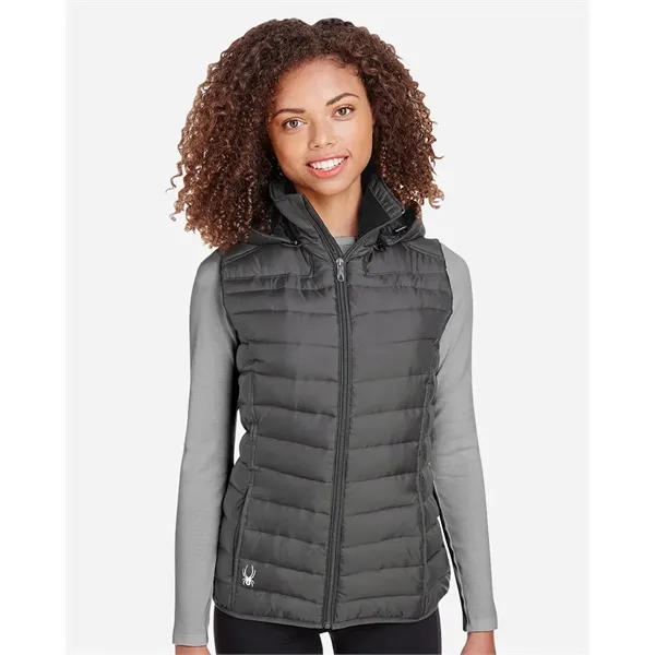 Spyder Women's Supreme Puffer Vest... from ASI 84358 S&S Activewear