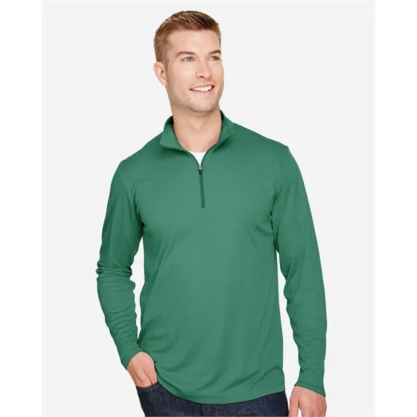 Team 365 Zone Sonic Heather Performance Quarter-Zip Pullover... from ASI 84358 S&S Activewear