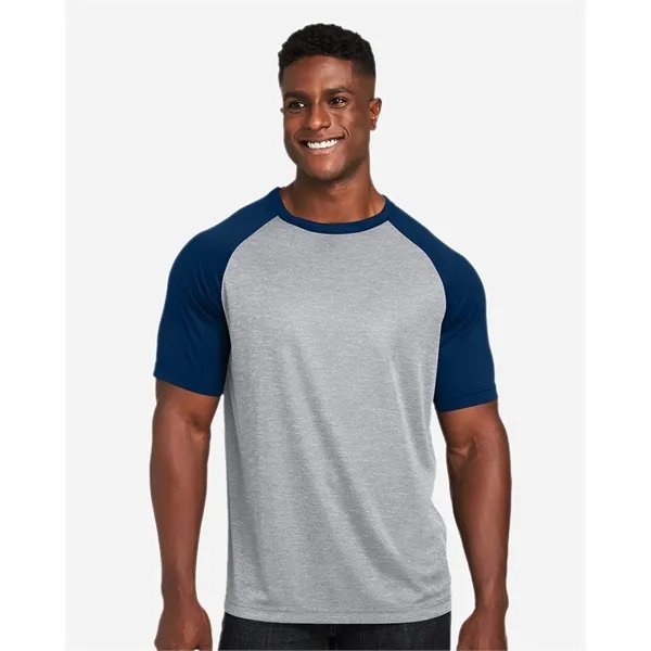 Team 365 Zone Colorblock Raglan T-Shirt... from ASI 84358 S&S Activewear