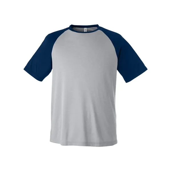 Team 365 Zone Colorblock Raglan T-Shirt... from ASI 84358 S&S Activewear