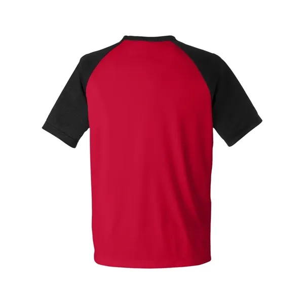 Team 365 Zone Colorblock Raglan T-Shirt... from ASI 84358 S&S Activewear