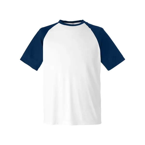 Team 365 Zone Colorblock Raglan T-Shirt... from ASI 84358 S&S Activewear