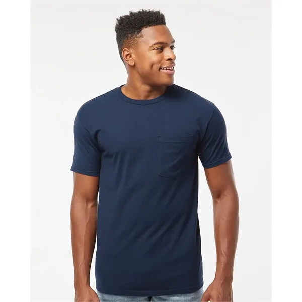 Tultex Unisex Heavyweight Pocket T-Shirt... from ASI 84358 S&S Activewear