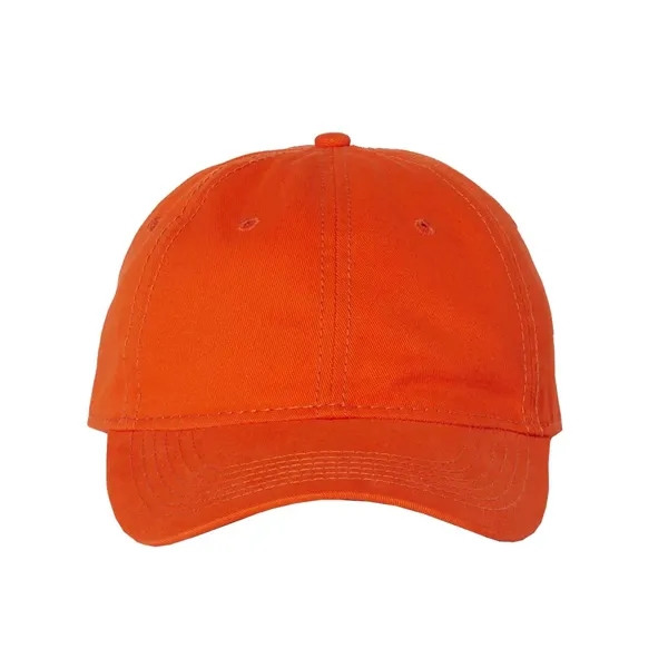 Peach-washed cotton 6-panel, low-profile, unstructured cap. Blank product.... from ASI 84358 S&S Activewear