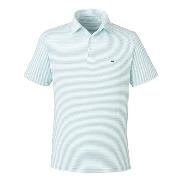 Vineyard Vines Bradley Stripe Sankaty Polo... from ASI 84358 S&S Activewear